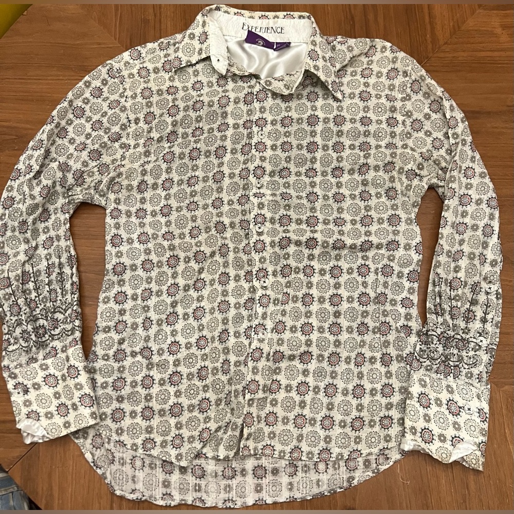 Jimi Hendrix Experience Button Up